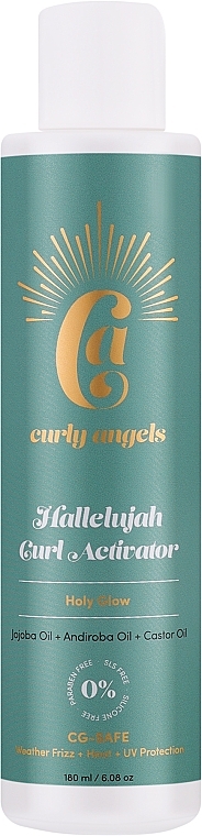 Aktivator für lockiges Haar - Curly Angels Hallelujah Curl Activator  — Bild N2