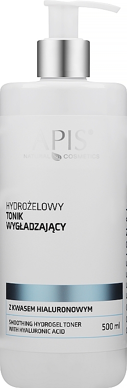 Straffendes Gesichtstonikum mit Hyaluronsäure - Apis Professional Smoothing Hydro Gel Toner With Hyaluronic Acid