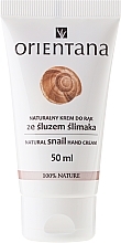 Natürliche Handcreme mit Schneckenschleim-Extrakt - Orientana Natural Snail Hand Cream — Bild N2