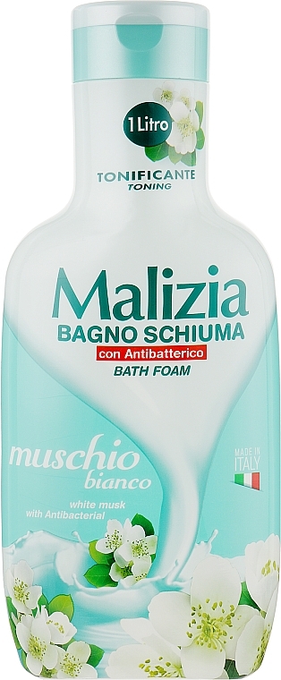 Badeschaum mit weißem Moschus - Malizia Bath Foam White Musk — Bild N3