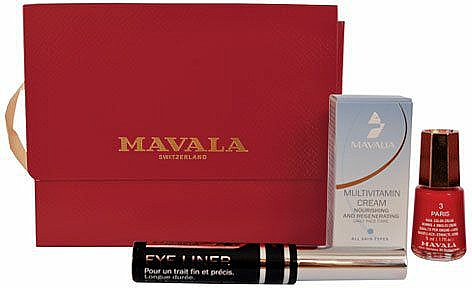 Set - Mavala (lacquer/5ml + liner/10ml + cr/5ml + bag)