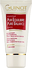 Düfte, Parfümerie und Kosmetik Mattierende und reinigende Gesichtsmaske für gemischte bis fettige Haut - Guinot Masgue Pur Eguilibre