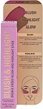 Rouge und Highlighter-Stick - Makeup Revolution Blush & Highlight Stick — Bild N2