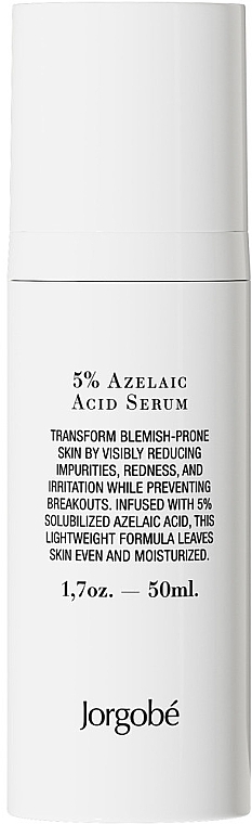 Serum mit Azelainsäure 5 % - Jorgobe 5% Azelaic Acid Serum — Bild N1