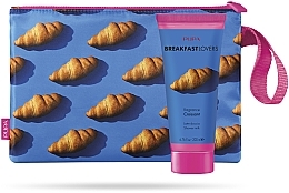 Düfte, Parfümerie und Kosmetik Körperpflegeset - Pupa Breakfast Lovers Croissant (Duschmilch 200ml + Kosmetiktasche)