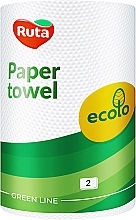 Papiertücher Ecolo 2 Schichten weiß - Ruta — Bild N1