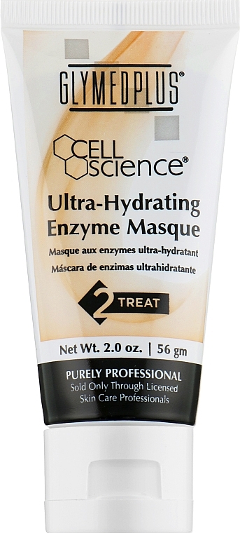 Feuchtigkeitsspendende Gesichtsmaske mit Enzymen - GlyMed Plus Cell Science Ultra-Hydrating Enzyme Masque — Bild N1