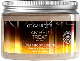 Düfte, Parfümerie und Kosmetik Körperpeeling - Organique Amber Treat Sugar Body Peeling 