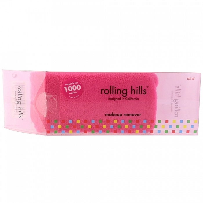 Handtuch zum Entfernen von Make-up rosa - Rolling Hills Makeup Remover Pink — Bild N1