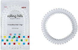 Düfte, Parfümerie und Kosmetik Spiral-Haargummis 5 St. transparent - Rolling Hills 5 Traceless Hair Rings Slimmer Transparent