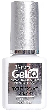 Schnell trocknender Nagellack - Beter Depend Gel iQ Top Coat Step 4 — Bild N1