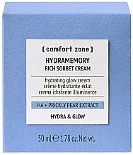 Reichhaltige Sorbetcreme für tiefe Feuchtigkeit und Ausstrahlung - Comfort Zone Hydramemory Rich Sorbet Cream — Bild N1