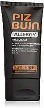 Düfte, Parfümerie und Kosmetik Sonnenschutzcreme für das Gesicht - Piz Buin Allergy Face Cream SPF30