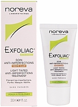 Leichte getönte Gesichtscreme gegen Hautunreinheiten - Noreva Laboratoires Exfoliac Soin Anti-Imperfections — Bild N1