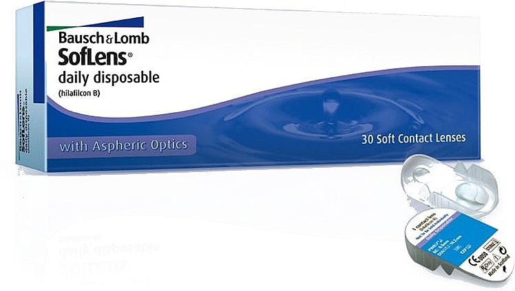 Kontaktlinsen Krümmungsradius 8,6mm 30 St. - Bausch & Lomb SofLens Daily Disposable — Bild N1