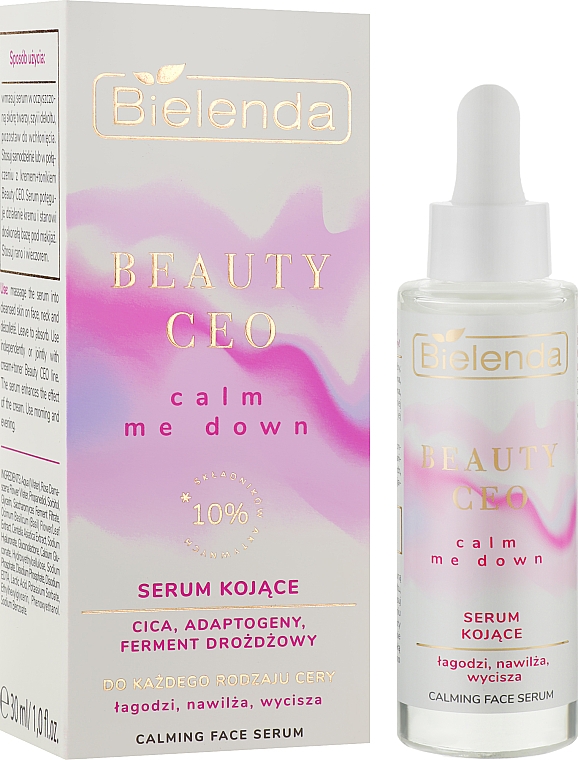 Beruhigendes Gesichtsserum - Bielenda Beauty CEO Calm Me Down Serum — Bild N2