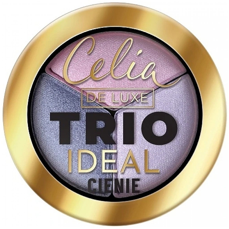 Lidschattenpalette - Celia De Luxe Trio Ideal  — Bild N1