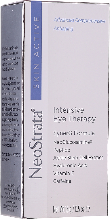 Intensive Augenkonturtherapie mit Hyaluronsäure, Vitamin E und Koffein - NeoStrata Skin Active Intensive Eye Therapy — Bild N2