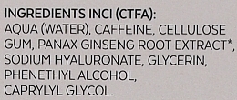 Gesichtsserum mit Koffeinund Ginseng 3% - Bioearth Elementa Tone Caffeine + Ginseng Solution 3% — Bild N6