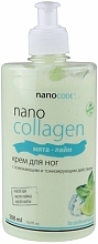 Fußcreme Minze und Limette - NanoCode NanoCollagen — Bild N2