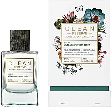 Clean White Amber & Warm Cotton - Eau de Parfum — Bild N1