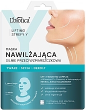 Düfte, Parfümerie und Kosmetik Feuchtigkeitsspendende Anti-Falten-Maske - L'biotica Lifting Strefy Y 