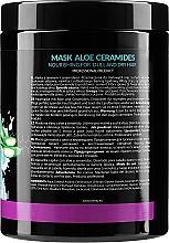 Maske für trockenes und stumpfes Haar - Ronney Professional Aloe Ceramides Mask Nourishing — Bild N4