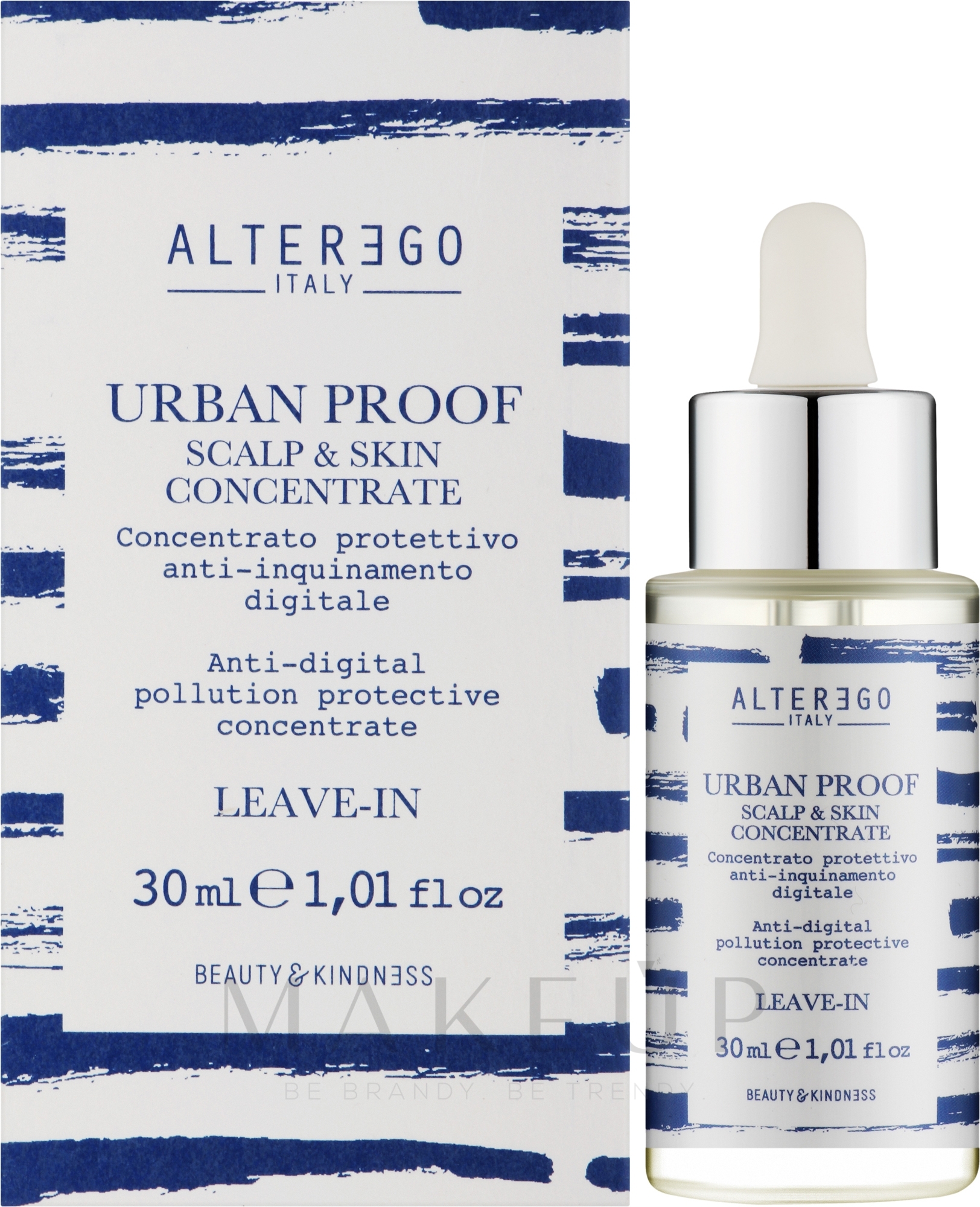 Schützendes Konzentrat für die Kopfhaut - Alter Ego Urban Proof Scalp & Skin Concentrate — Bild 30 ml