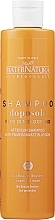 Revitalisierendes Shampoo für trockenes und sonnengeschädigtes Haar - MaterNatura Aftersun Shampoo With Pomegranate Blossom — Bild N1