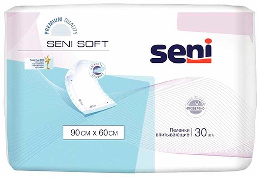 Hygienewindeln 90x60 cm - Seni Soft  — Bild N1