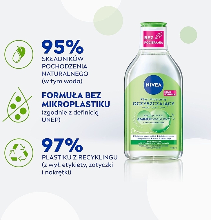 Mizellenwasser für Mischhaut - Nivea MicellAir Water For Combination Skin — Bild N10