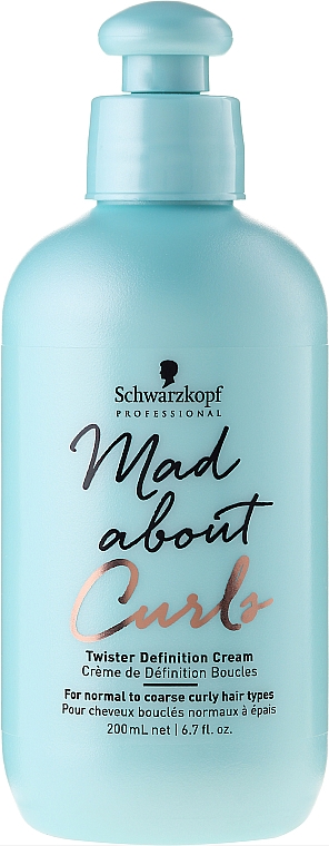 Haarcreme für normales bis widerspenstiges Haar - Schwarzkopf Professional Mad About Curls Twister Definition Cream