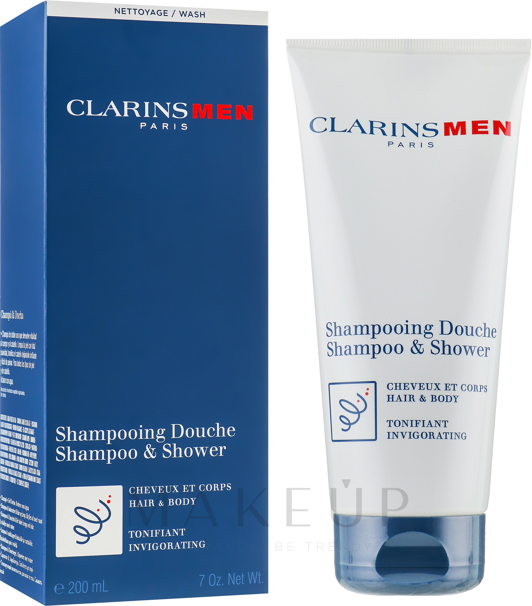 Erfrischendes Haar- und Körpershampoo - Clarins Men Shampoo & Shower — Bild 200 ml