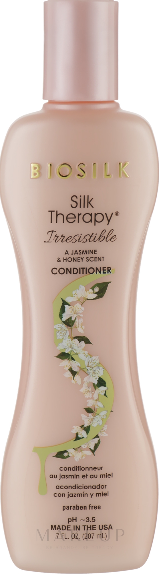 Conditioner mit Jasmin - Biosilk Silk Therapy Irresistible Conditioner — Bild 207 ml
