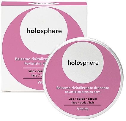 Revitalisierender Balsam für Gesicht, Körper und Haare - Sapone Di Un Tempo Holosphere Revitalizing Draining Balm — Bild N1