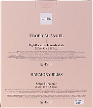 C-Thru Tropical Angel & Harmony Bliss - Körperpflegeset (Körpernebel 200ml + Duschgel 250ml) — Bild N2