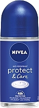 NIVEA Creme Care (Handcreme 100ml + Duschgel 250ml + Deo Roll-on 50ml + Körpermilch 250ml) - Körperpflegeset — Bild N6