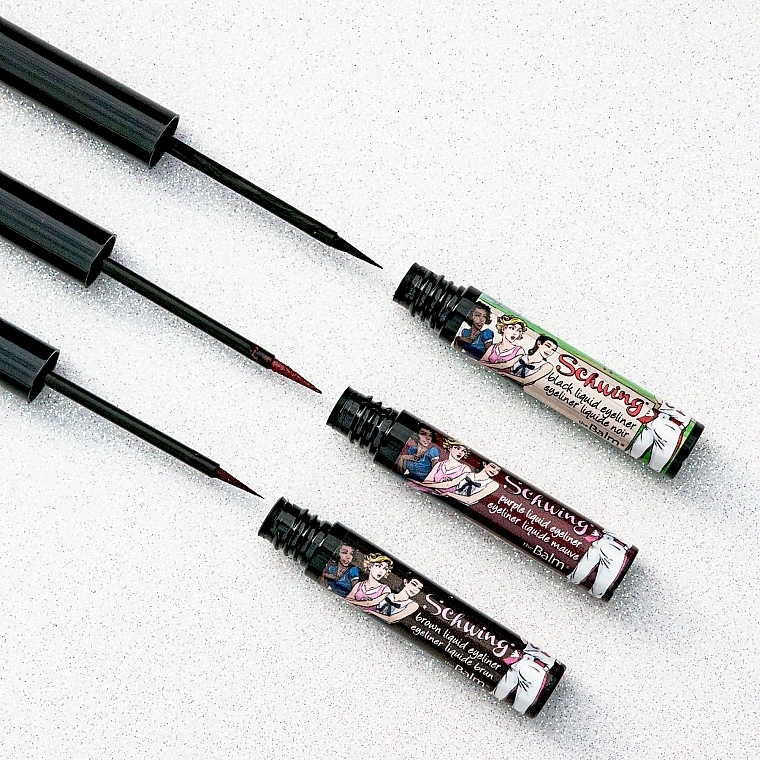 Make-up Set (Eyeliner 3x1.7ml) - theBalm Ladies Schwing Liquid Eyeliner Trio — Bild N2