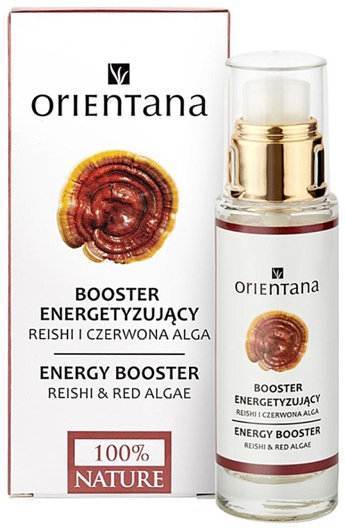 Gesichts-Booster mit Reishi und Rotalgen - Orientana Energy Booster Reishi & Red Algae — Bild N1