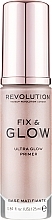 Düfte, Parfümerie und Kosmetik Strahlender Gesichtsprimer - Makeup Revolution Fix & Glow Primer