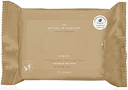 Düfte, Parfümerie und Kosmetik Reinigungstücher mit Moringa und heiligem Lotus 25 St. - Rituals The Ritual of Namaste Miracle Wipes