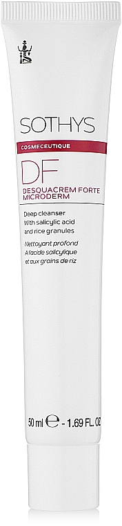 Tiefenreinigende und exfolierende Gesichtscreme - Sothys Desquacrem Forte Microderm — Bild N2