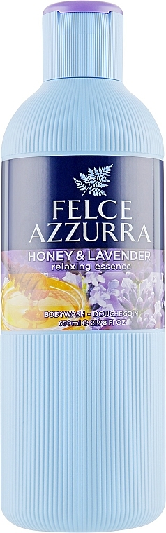 Entspannendes Duschgel mit Honig und Lavendel - Felce Azzurra Relax Honey & Lavander