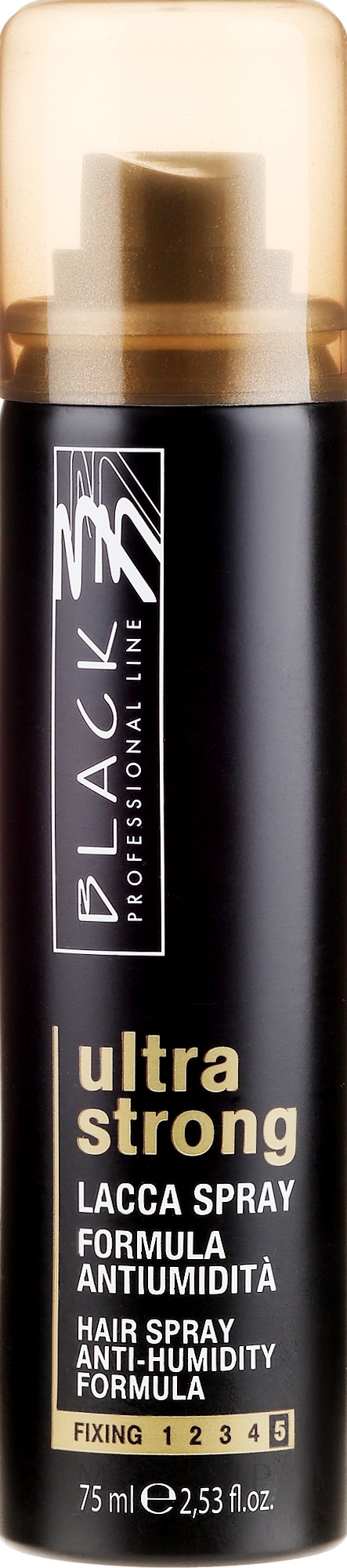 Haarlack "Pro You Extreme" Starker Halt - Black Professional Line Hairspray Ultra Strong Hold — Bild 75 ml