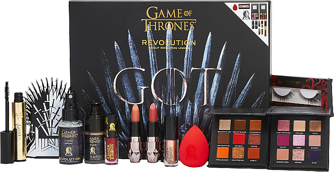 Adventskalender-Set 12 Produkte - Makeup Revolution X Game Of Thrones 12 Days Advent Calendar — Bild N1