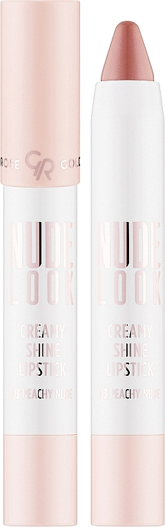 Lippenstift - Golden Rose Nude Look Creamy Shine Lipstick