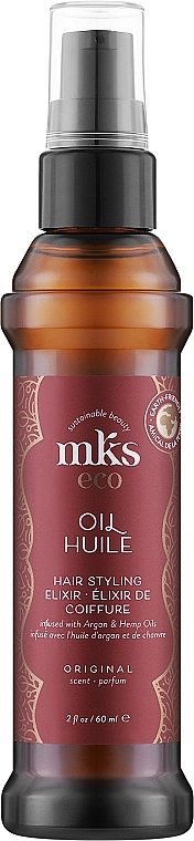 Haarstylingöl - MKS Eco Oil Hair Styling Elixir Original Scent — Bild N1