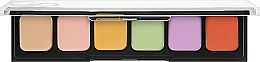 Korrekturpalette für das Gesicht - Golden Rose Correct&Conceal Camouflage Cream Palette — Bild N1
