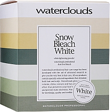 Düfte, Parfümerie und Kosmetik Aufhellungspulver White - Waterclouds Snow Bleach White