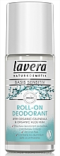 Deo Roll-on mit Bio Ringelblume und Aloe Vera für empfindliche Haut - Lavera Basis Sensitiv Roll-On Deodorant — Bild N1